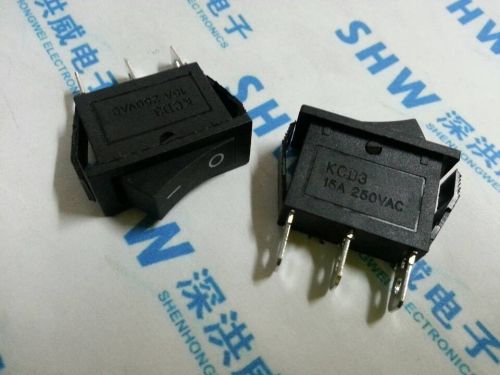 10PCS 2 files 3 Pin Large-scale rocker switch power switch