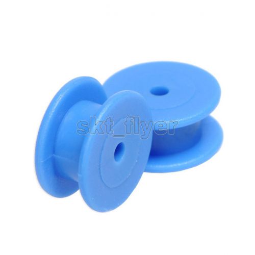5pcs Small Blue Belt Fixed Pulley 12*4*2mm for DIY Toys Robot Module Car
