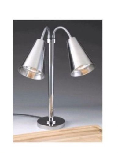 D.W. Haber &amp; Sons 0499M2SS Modern S/S Double Head Heat Lamp