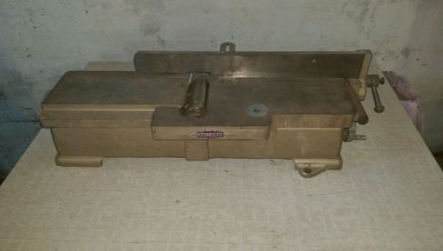 4&#034; Craftsman Wood Jointer Vintage Old Antique Cast Iron