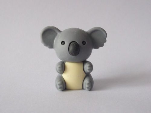 Iwako Japan Cute Kawaii Japanese Koala Bear Eraser Made in Japan
