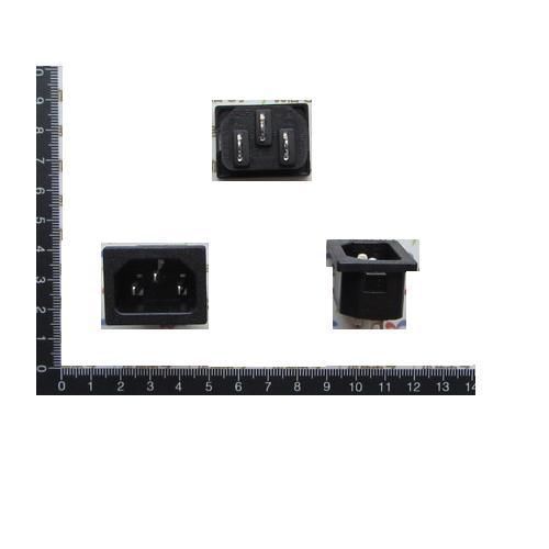 10 pieces   Power Connector Socket Jack ST-A01-003J/250V-10A Copper pins