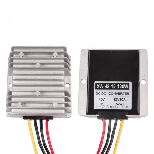 Dc/dc converter 48v step down to 12v 10a 120w power supply module waterproof new for sale