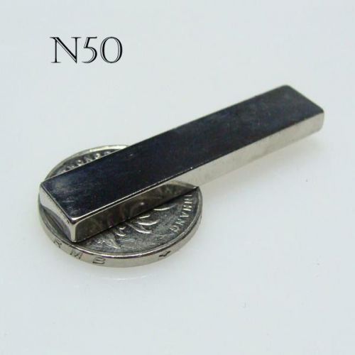 ZLCT112 1pc  Super Strong Neodymium Rare Earth N50 Magnet Nickel 50X10X4MM NEW