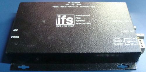 Ifs vr1503wdm up the coax video receiver for sale