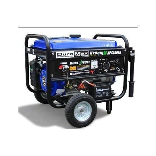 Dual Fuel Generator DuroMax 4400 Watt 7HP Portable Gas Propane  FREE SHIPPING