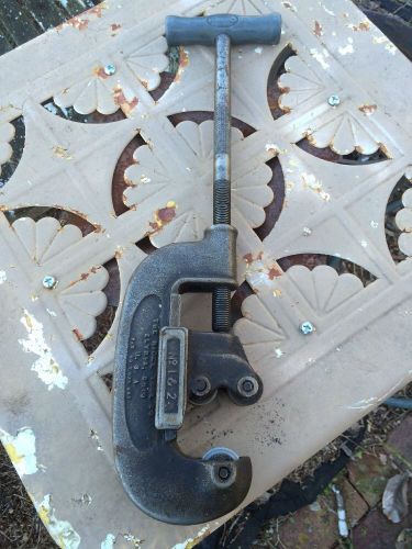 USED - Vintage Rigid Tool Company Pipe Cutter - No.1 &amp; 2  (1/8 to 2&#034;) Heavy Duty
