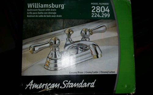 American Standard Williamsburg 4&#034; Bath Faucet New in box