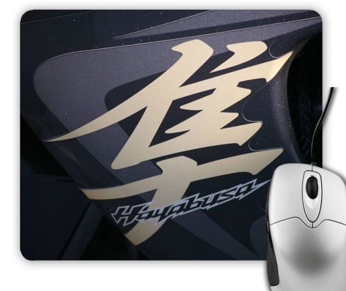 New Suzuki Hayabusa Motorcycle Racing Logo Mouse Pad Mat Mousepad Hot Gift Game