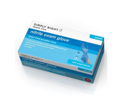 Simply Right - Nitrile Exam Gloves - Small - 200 ct