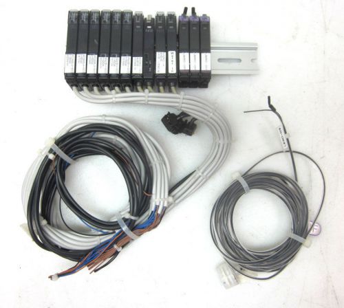 13 Yamatake/Technical Tryco Fiber-Optic Sensor Photoelectric Digital Amplifier