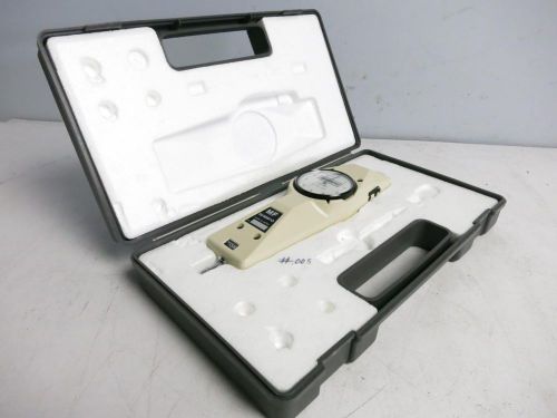 Shimpo mf-10 mechanical force gauge push pull 10 lbs x .05 lbs w/ case mh 20 a14 for sale