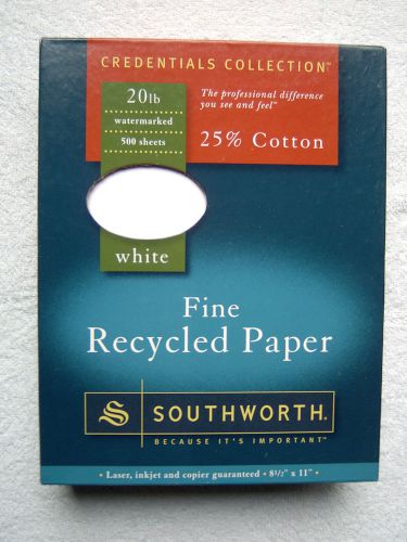 SOUTHWORTH  FINE  RECYCLED  PAPER  -  603C