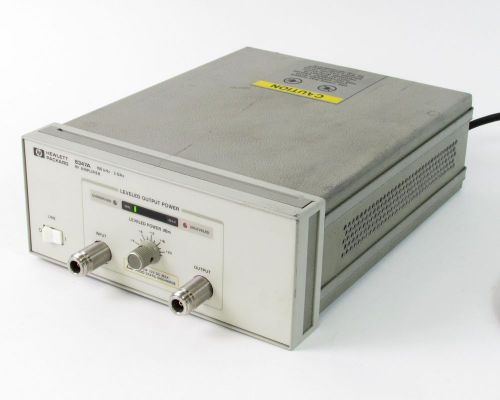 HP / Agilent 8347A RF Amplifier 100 KHz - 3 GHz TESTED