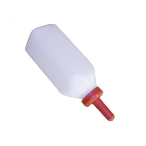 Calf suckle bottle and nipple complete plastic high quality dairy 2 quart for sale