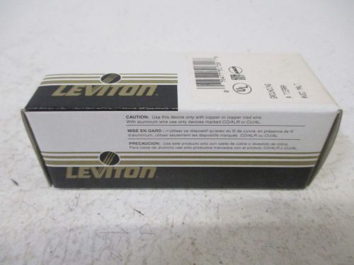 LEVITON 5603-2 3-WAY SWITCH (BROWN) *NEW IN A BOX*