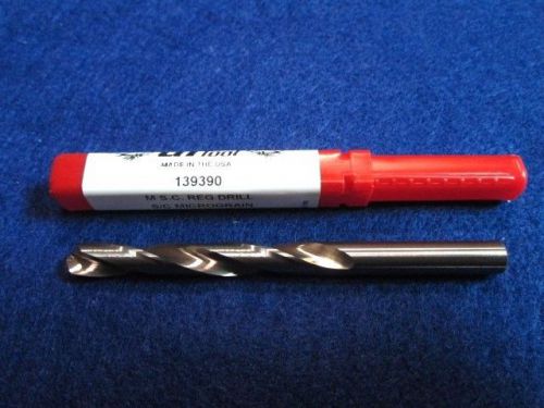 GI TOOL 139390 LETTER M .295&#034; SOLID CARBIDE DRILL JOBBER LENGTH MADE IN USA NEW