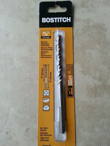 Bostitch 3/8&#034;(9.5mm) Rotary Hammer Drill Bits