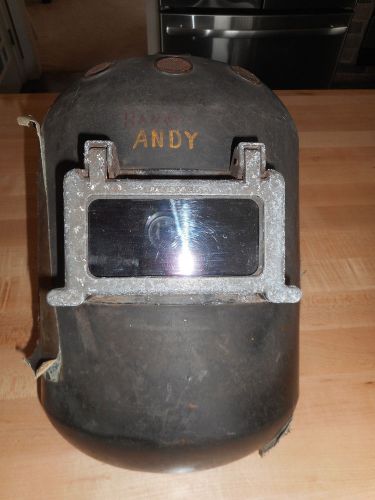 Vintage general electric welding helmet vintage steampunk welder mask for sale