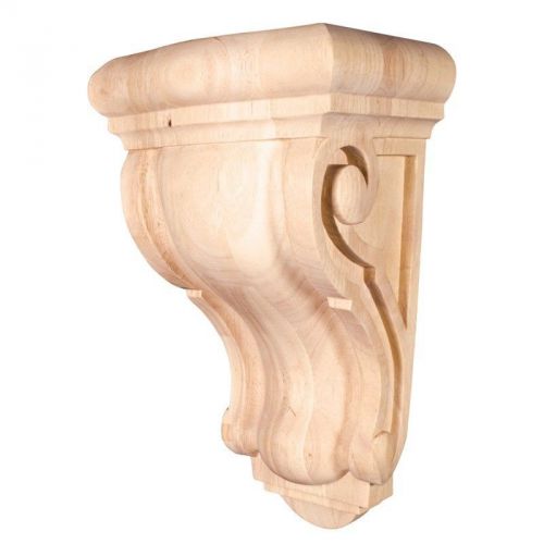 Wide Profile- 8-1/8&#034; x 6-1/4&#034; x 14&#034; Rounded Traditional Corbel-#CORQ-7RW