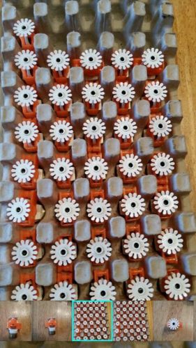 TYCO TY323 white PENDENT 155DEG Q/R TY-FRB SPRINKLER HEAD 36PCS