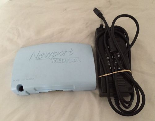 NEWPORT MEDICAL PWR3202P 24V 5A POWER SUPPLY &amp; BAT3270A Battery for HT-70 HT70