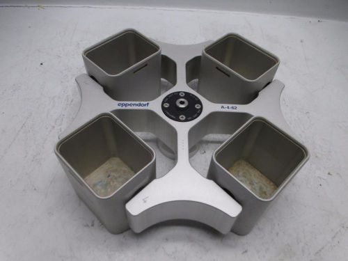 Eppendorf Swing Rectangular Bucket Centrifuge Rotor A-4-62 A462 for 5810 5810R
