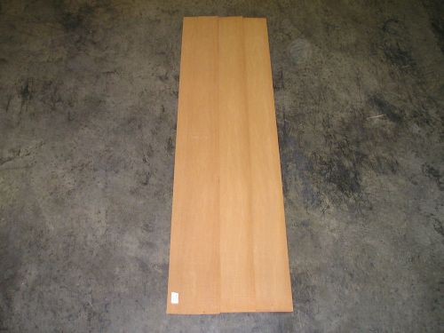 Anegre Figured Wood Veneer. 6 x 52, 22 Sheets.