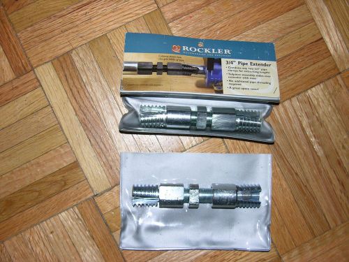 Two rockler 3/4&#034; pipe extender extenders for sale