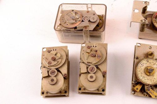 LOT OF 3 SWISS MADE VAULT SAFE TIME LOCK MOVEMENTS 21 &amp; 24 JEWELS