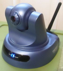 TRENDnet ProView Wireless Advanced Pan/Tilt/Zoom Internet Surveillance Camera TV