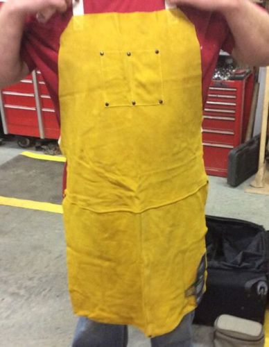 IRONCAT 36&#034; Apron Leather Welding Apparel 7010/36 *Free Shipping*
