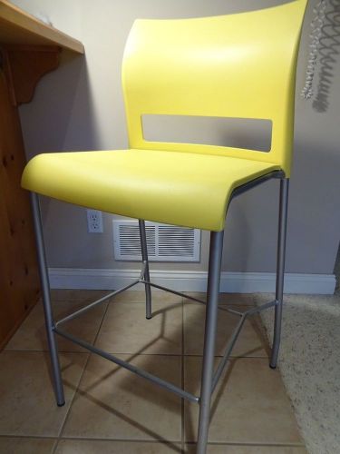 Steelcase Move Plastic Cafe Height Stool
