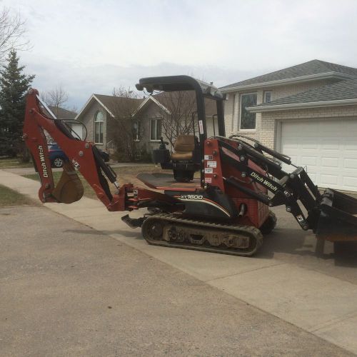 2007 Ditch Witch XT1600 Loader Backhoe.. Only 695 Hrs.