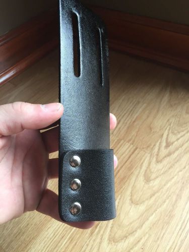 Theratchet: black leather scaffold wrench/ ratchet / podger / spanner holder for sale