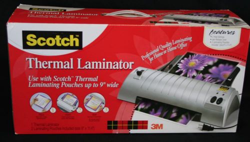 Scotch TL901 Thermal Laminator 2 Roller System 9&#034;