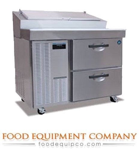 Hoshizaki HPR46A-D Professional Series® Refrigerated Prep Table with Raised Rail