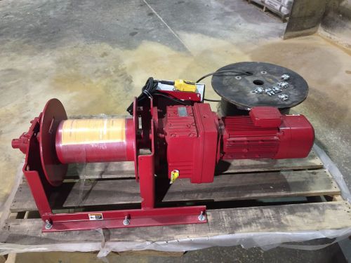 THERN 4HPF Helical/Parallel Gear Winch 7300 lbs 38 FPM 7.5 HP 460/3/60 VAC motor