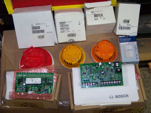 Bosch security fire alarm accessories lot great service spares for sale