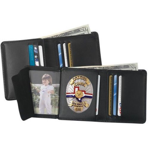 Strong Leather 79520-10322 Hidden Badge Dress Wallet Cutout 1032