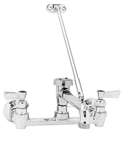 Fisher 8253 adjustable wall mount wall faucet with long service sink spout, and for sale