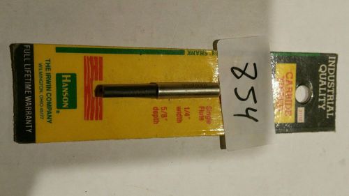 Carbide Tipped Router Bits. 1/4&#034; &amp; 3/8&#034; Straight. 1/4&#034; Shank. Irwin. New