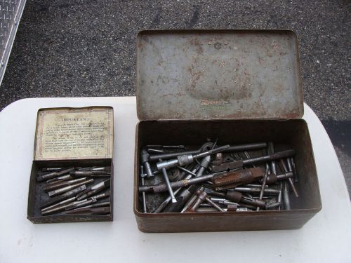 Vintage Mixed Lot Hand Taps Wrench Greenfield, Ludell, Century, Winter in Boxes