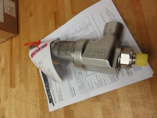New in box leser safety relief valve 4594.2172 size npt1/2 316l stainless steel for sale
