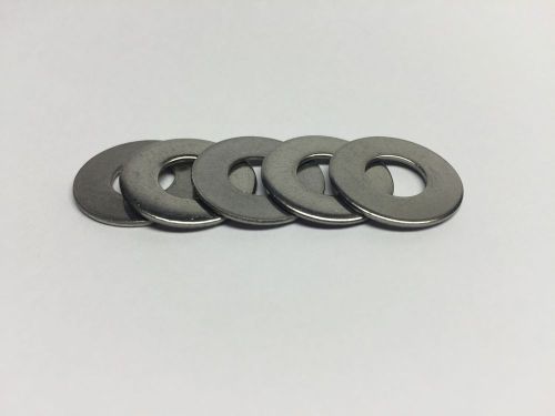 Stainless steel 5/16 flat washers (100) for sale