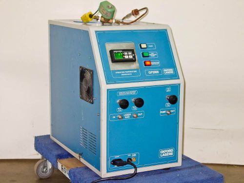 Oxford Lasers Limited GP2000 Cryogenic Liquid Nitrogen Gas Purifier for Excimer