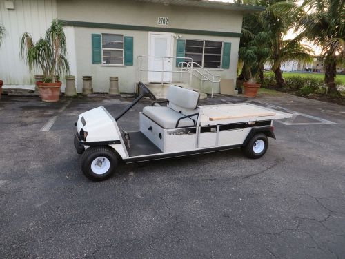 Club car carryall 6 gas engine dump body golf cart 604 hrs for sale