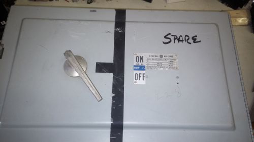 GE DD3S5325H QMR FUSIBLE USED 3P 400A 240V SWITCH SEE PICS SHELF &#034;C&#034;