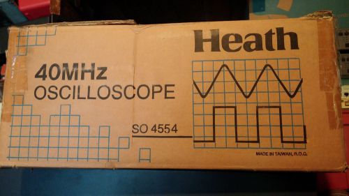 HEATH  40 MHz OSCILLOSCOPE, 4554