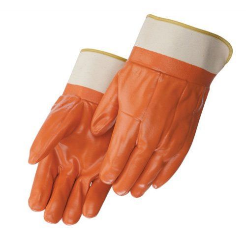 Liberty 2530 PVC Glove with 2-1/2&#034; Rubberized Safety Cuff Chemical Resistant ...